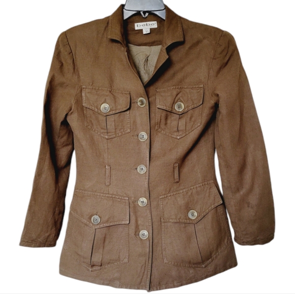 bebe Jackets & Blazers - Bebe Military Pea Coat